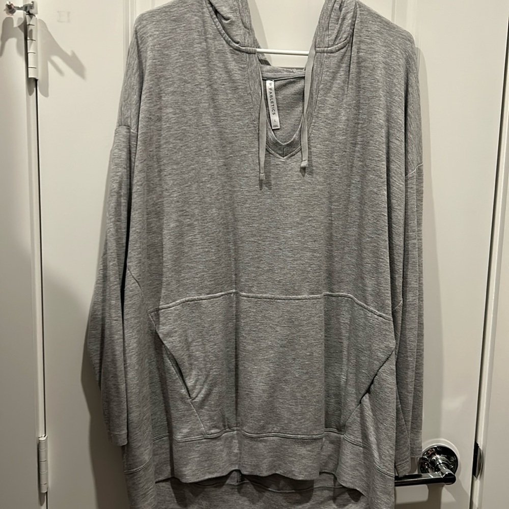 Fabletics grey sweatshirt